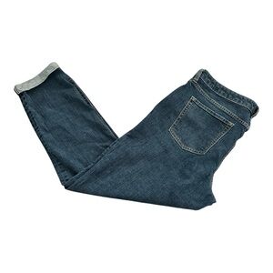 GAP Women's Ankle Jeans in Dark Blue